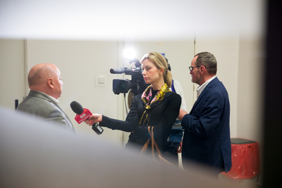 Pokaz filmu „Raport z Auschwitz” – Warszawa, 22 stycznia 2020. Fot. Sławek Kasper (IPN)