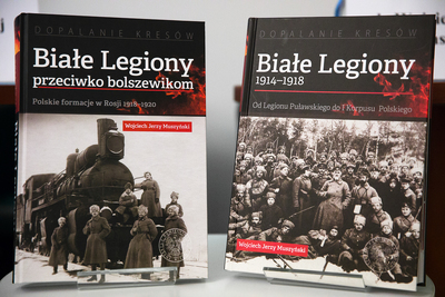 Dyskusja wokół publikacji Wojciecha Muszyńskiego „Białe Legiony przeciwko bolszewikom. Polskie formacje w Rosji 1918–1920” – Warszawa, 22 stycznia 2020. Fot. Sławek Kasper (IPN)