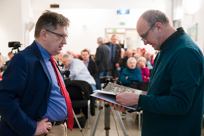 Dyskusja wokół publikacji Wojciecha Muszyńskiego „Białe Legiony przeciwko bolszewikom. Polskie formacje w Rosji 1918–1920” – Warszawa, 22 stycznia 2020. Fot. Sławek Kasper (IPN)