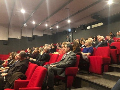 Pokaz filmu „Paszporty Paragwaju” – Nikozja (Republika Cypryjska), 27 stycznia 2020. Fot. Ambasada RP w Nikozji