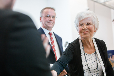 Otwarcie wystawy rzeźb „Obraz Treblinki w oczach Samuela Willenberga” – 28 stycznia 2020. Fot. Sławek Kasper (IPN)