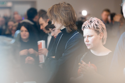 Otwarcie wystawy rzeźb „Obraz Treblinki w oczach Samuela Willenberga” – 28 stycznia 2020. Fot. Sławek Kasper (IPN)