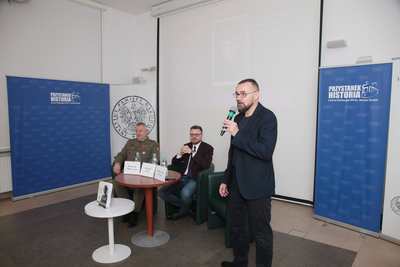 Dyskusja wokół publikacji „Moja służba Niepodległej. Wspomnienia pułkownika dyplomowanego Józefa Szostaka »Filipa« (1897–1984)” – Warszawa, 29 stycznia 2020. Fot. Piotr Życieński (IPN)