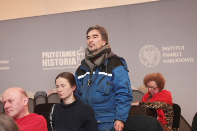 Dyskusja wokół publikacji „Moja służba Niepodległej. Wspomnienia pułkownika dyplomowanego Józefa Szostaka »Filipa« (1897–1984)” – Warszawa, 29 stycznia 2020. Fot. Piotr Życieński (IPN)