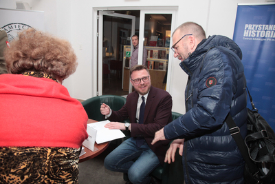 Dyskusja wokół publikacji „Moja służba Niepodległej. Wspomnienia pułkownika dyplomowanego Józefa Szostaka »Filipa« (1897–1984)” – Warszawa, 29 stycznia 2020. Fot. Piotr Życieński (IPN)