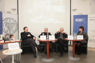 Dyskusja o Józefie Mackiewiczu w 35. rocznicę śmierci pisarza – Warszawa, 31 stycznia 2020. Fot. Piotr Życieński (IPN)