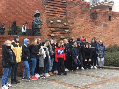 Młodzież z polskiej szkoły w Brukseli na wyjeździe edukacyjnym w Warszawie – 1–2 lutego 2020