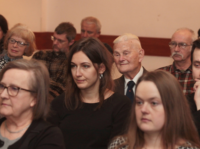 Dyskusja o książce Filipa Gańczaka i Piotra Litki „Profesor Jan Sehn 1909–1965. Prawnik, sędzia śledczy, łowca nazistów” – Warszawa, 3 lutego 2020. Fot. Piotr Życieński (IPN)