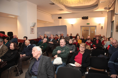 Dyskusja „Czy polska tożsamość narodowa jest zagrożona?” – Warszawa, 4 lutego 2020. Fot. Piotr Życieński (IPN)