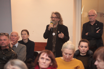 Dyskusja „Czy polska tożsamość narodowa jest zagrożona?” – Warszawa, 4 lutego 2020. Fot. Piotr Życieński (IPN)