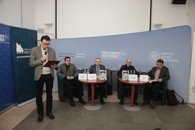 Dyskusja wokół publikacji „Solidarność Walcząca 1982–1990” – Warszawa, 5 lutego 2020. Fot. Piotr Życieński (IPN)