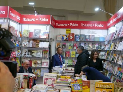 IPN na Targach Książki w Mińsku (Białoruś) – 5–9 lutego 2020. Fot. Maciej Steppa (IPN)