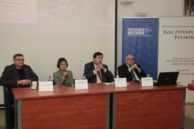 Dyskusja panelowa „Refleksje o Jałcie” – Warszawa, 10 lutego 2020. Fot. Piotr Życieński (IPN)