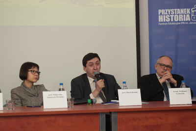 Dyskusja panelowa „Refleksje o Jałcie” – Warszawa, 10 lutego 2020. Fot. Piotr Życieński (IPN)