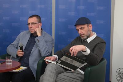 „Eksterminacja ludności żydowskiej w świetle raportu Jürgena Stroopa ” – spotkanie z cyklu „Historia zza kulis” – Warszawa, 11 lutego 2020. Fot. Piotr Życieński (IPN)