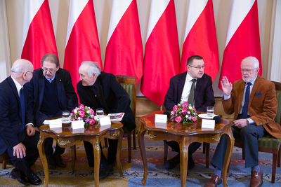 „Geneza wyprawy kijowskiej” – trzynasta belwederska debata historyków – 20 lutego 2020. Fot. S. Kasper (IPN)