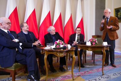 „Geneza wyprawy kijowskiej” – trzynasta belwederska debata historyków – 20 lutego 2020. Fot. S. Kasper (IPN)