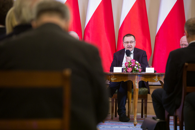 „Geneza wyprawy kijowskiej” – trzynasta belwederska debata historyków – 20 lutego 2020. Fot. S. Kasper (IPN)