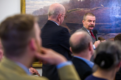 „Geneza wyprawy kijowskiej” – trzynasta belwederska debata historyków – 20 lutego 2020. Fot. S. Kasper (IPN)