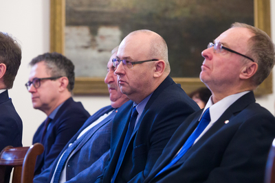 „Geneza wyprawy kijowskiej” – trzynasta belwederska debata historyków – 20 lutego 2020. Fot. S. Kasper (IPN)