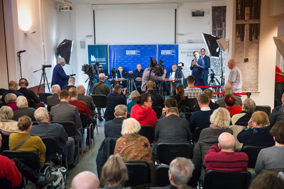 Spotkanie poświęcone obchodom Narodowego Dnia Pamięci Żołnierzy Wyklętych – Warszawa, 20 lutego 2020. Fot. S. Kasper (IPN)