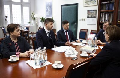 Przedstawiciele archiwów ukraińskich z wizytą w IPN – Warszawa, 24–25 lutego 2020. Fot. Anna Boguniecka (IPN)