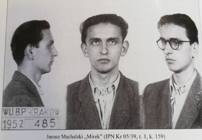 Janusz Machalski, członek ZWMP. Fot. AIPN