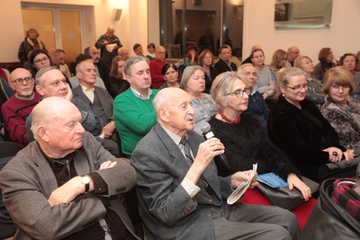 Wykład Piotra Majewskiego o Janie Zachwatowiczu i konserwatorach zabytków – Warszawa, 25 lutego 2020. Fot. Piotr Życieński