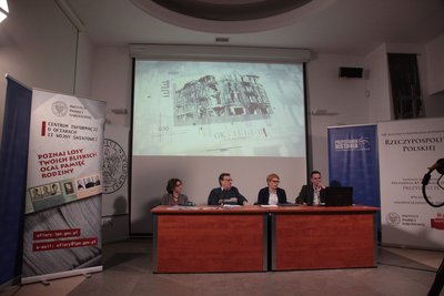 Nie tylko Palmiry…” – spotkanie poświęcone pierwszym hitlerowskim egzekucjom Polaków podczas II wojny światowej – Warszawa, 26 lutego 2020. Fot. Piotr Życieński (IPN)