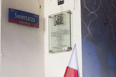 Uroczystości w hołdzie ofiarom represji komunistycznych przetrzymywanym i torturowanym w Willi Jasny Dom – Warszawa, 27 lutego 2020. Fot. Piotr Życieński (IPN)