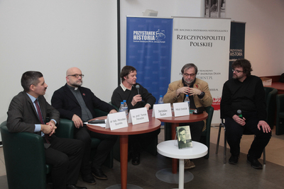 Spotkanie wokół książki Miloša Doležala o ks. Josefie Toufarze – Warszawa, 27 lutego 2020. Fot. Piotr Życieński