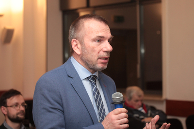 Spotkanie wokół książki Miloša Doležala o ks. Josefie Toufarze – Warszawa, 27 lutego 2020. Fot. Piotr Życieński