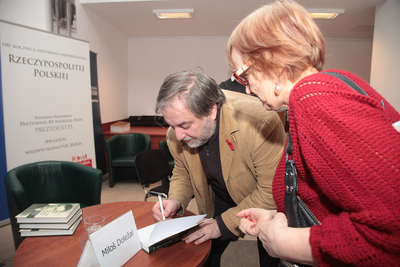 Spotkanie wokół książki Miloša Doležala o ks. Josefie Toufarze – Warszawa, 27 lutego 2020. Fot. Piotr Życieński