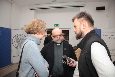 Spotkanie wokół książki Miloša Doležala o ks. Josefie Toufarze – Warszawa, 27 lutego 2020. Fot. Piotr Życieński