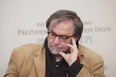 Miloš Doležal. Spotkanie wokół jego książki o ks. Josefie Toufarze – Warszawa, 27 lutego 2020. Fot. Piotr Życieński (IPN)