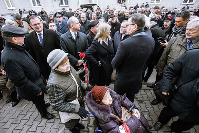 Otwarcie Izby Pamięci IPN Strzelecka 8 – Warszawa, 28 lutego 2020. Fot. Sławek Kasper (IPN)