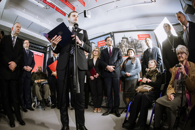 Otwarcie Izby Pamięci IPN Strzelecka 8 – Warszawa, 28 lutego 2020. Fot. Sławek Kasper (IPN)