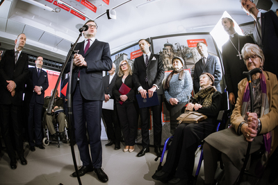 Otwarcie Izby Pamięci IPN Strzelecka 8 – Warszawa, 28 lutego 2020. Fot. Sławek Kasper (IPN)