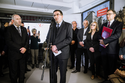 Otwarcie Izby Pamięci IPN Strzelecka 8 – Warszawa, 28 lutego 2020. Fot. Sławek Kasper (IPN)