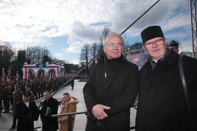 Uroczystości na pl. Piłsudskiego w Warszawie – 1 marca 2020. Fot. Piotr Życieński (IPN)