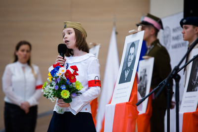 Uroczystość odsłonięcia i poświęcenia tablicy upamiętniającej Harcerską Organizację Podziemną „ISKRA” – Olsztyn, 2 marca 2020. Fot. Sławek Kasper (IPN)