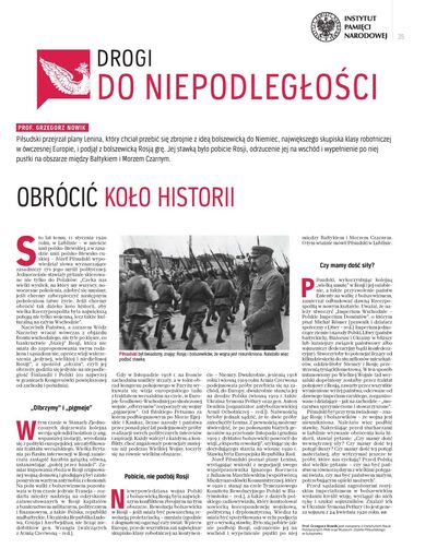 Drogi do Niepodległości – „Rzeczpospolita – Plus Minus”, 29 lutego – 1 marca 2020