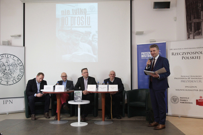 Dyskusja wokół publikacji „Nie tylko »Po Prostu«. Prasa w dobie odwilży (1955–1958)” – Warszawa, 5 marca 2020. Fot. Piotr Życieński (IPN)