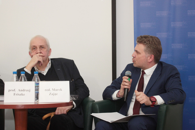 Dyskusja wokół publikacji „Nie tylko »Po Prostu«. Prasa w dobie odwilży (1955–1958)” – Warszawa, 5 marca 2020. Fot. Piotr Życieński (IPN)