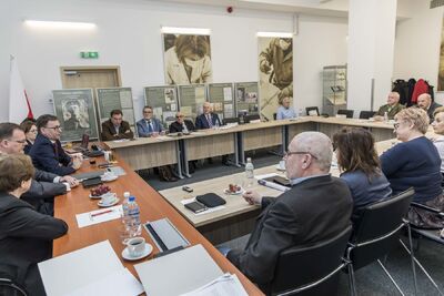 Posiedzenie Rady do Spraw Działaczy Opozycji Antykomunistycznej oraz Osób Represjonowanych z Powodów Politycznych – Warszawa, 9 marca 2020. Fot. Katarzyna Adamów (IPN)