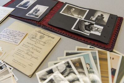 Dokumenty osobiste Anny Poray-Wybranowskiej (fot. Archiwum IPN)