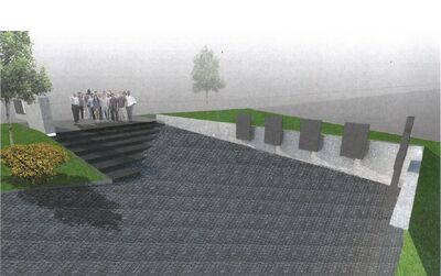 Pomnik Katyński w Opolu – wizualizacja