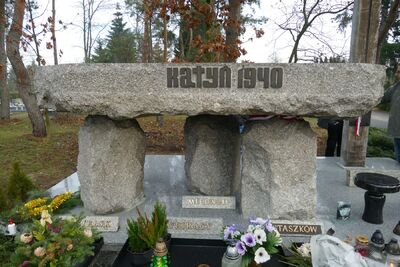 Pomnik Ofiar Katyńskich po remoncie