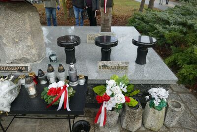 Pomnik Ofiar Katyńskich po remoncie