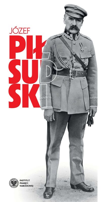 Fragment wystawy plenerowej IPN „Ojcowie Niepodległości”